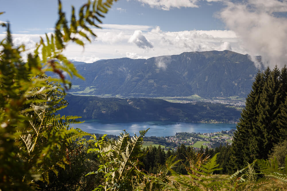 Aussicht am Nockhöhensteig Rundweg