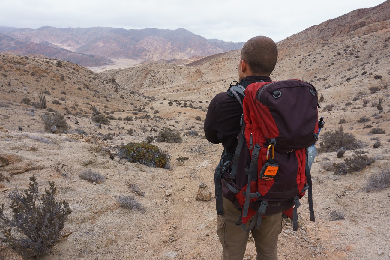 GPS-Tracking mit dem Spot Gen 3 GPS Messenger in der Atacama Wüste in Chile