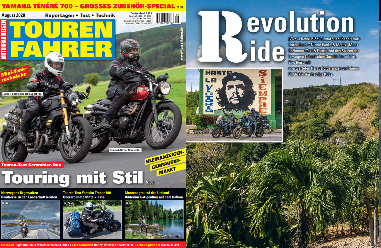 Tourenfahrer August 2020